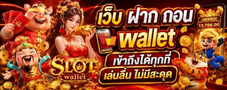 เว็บ ฝาก ถอน wallet